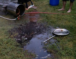 Listener Ryan from Massachusetts learned not to pull the chiller hose that extra five feet.