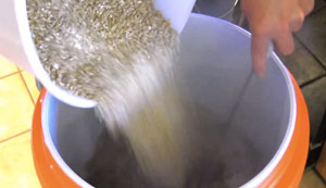 100% German Pilsner malt is all you need in the mash tun.